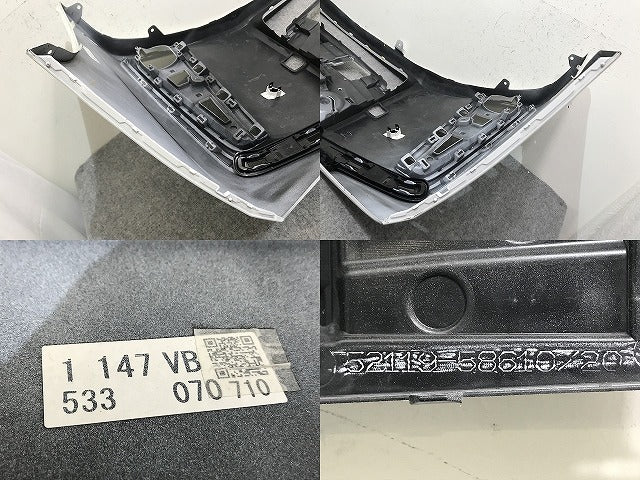 アルファード/S 30系/AGH30W/AGH35W/GGH30W/GGH35W 純正 後期 フロント バンパー 52119-58610 ホワイトパールクリスタルシャイン(137448)