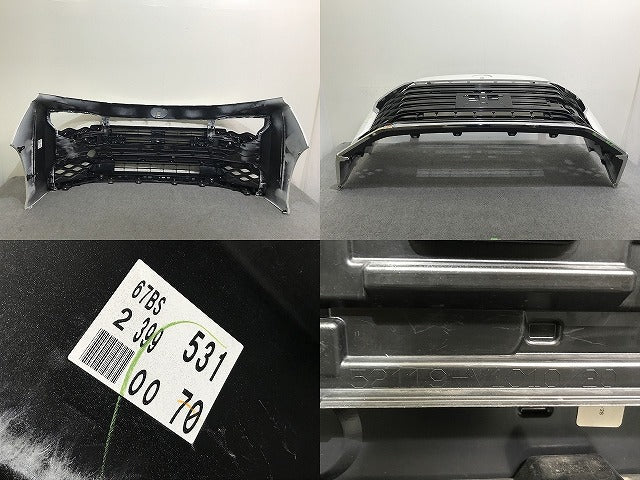 ヴォクシー/VOXY S-G/S-Z/90系/ZWR90W/ZWR95W/MZRA90W/MZRA95W 純正 フロント バンパー グリル付 52119-V1010 ホワイトパール 070(137471)