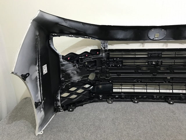 ヴォクシー/VOXY S-G/S-Z/90系/ZWR90W/ZWR95W/MZRA90W/MZRA95W 純正 フロント バンパー グリル付 52119-V1010 ホワイトパール 070(137471)
