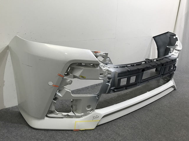 ヴェルファイア Z 30系/AGH30W/AGH35W/GGH30W/GGH35W/AYH30W 純正 前期 フロント バンパー 52119-58530/40/50 ホワイトパール 070(137473)