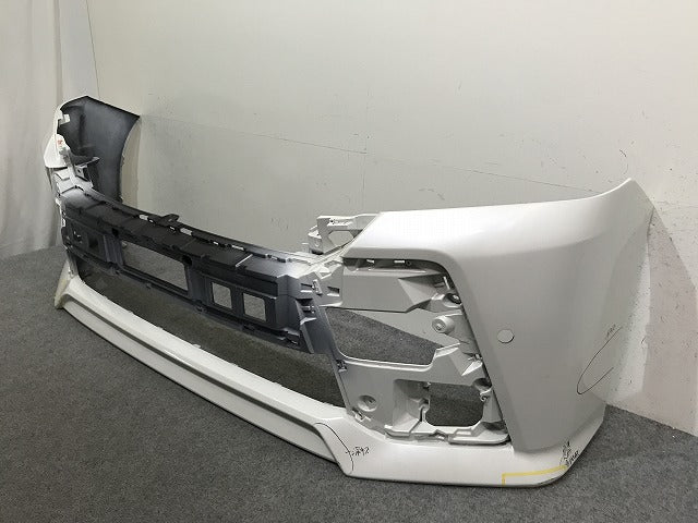ヴェルファイア Z 30系/AGH30W/AGH35W/GGH30W/GGH35W/AYH30W 純正 前期 フロント バンパー 52119-58530/40/50 ホワイトパール 070(137473)