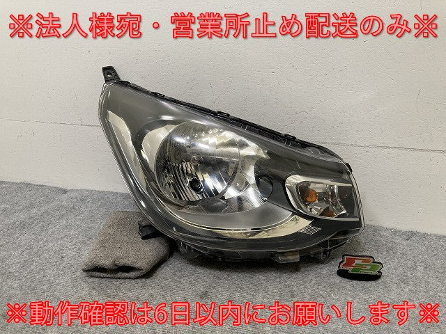 eKワゴン B11W 純正 右 ヘッドライト/ランプ ハロゲン レベライザー STANLEY W1046 三菱(137502)