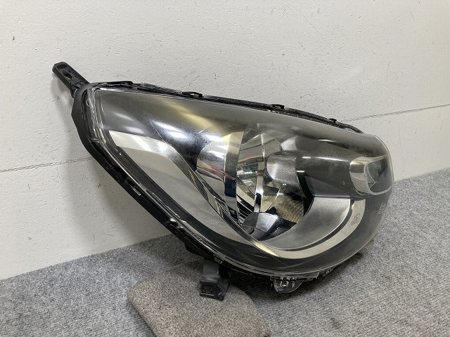 eKワゴン B11W 純正 右 ヘッドライト/ランプ ハロゲン レベライザー STANLEY W1046 三菱(137502)