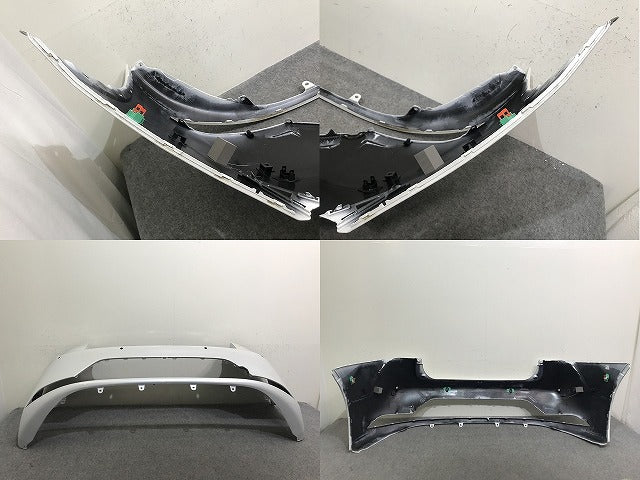 プリウス 60系/ZVW60/ZVW65/MXWH60/MXWH65/MXWH61 純正 リア バンパー 52159-47230 プラチナホワイトパールマイカ 089 トヨタ(137580)