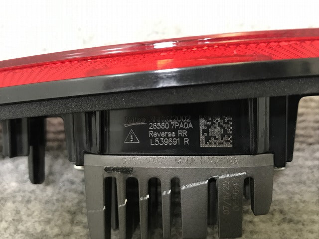 サクラ/SAKURA B6AW 純正 右 リア リフレクター/バックランプ LED VALEO 26560 7PA0A 26560-7PA0A 日産(137623)