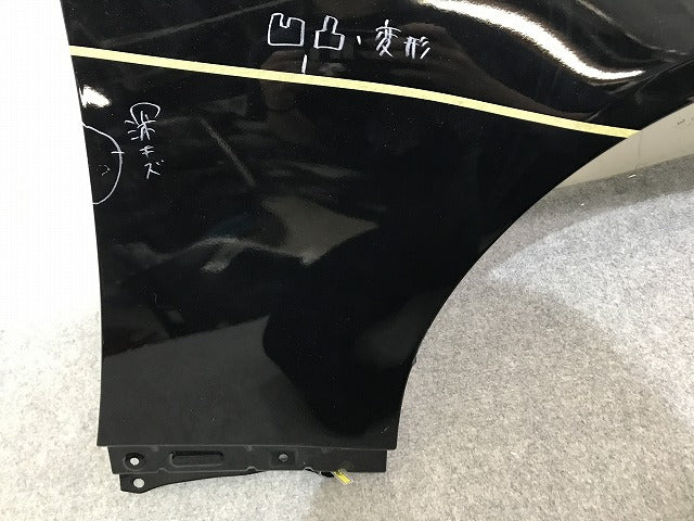 マークX 120系/GRX120/GRX125/GRX121 純正 右 フロント フェンダー ブラック 202 トヨタ(137672)