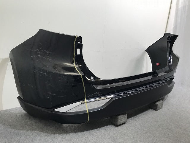 ハリアー 80系/MXUA80/MXUA85/AXUH80/AXUH85/AXUP85 純正 リア バンパー 52159-48320 プレシャスブラックパール 219 トヨタ(137721)