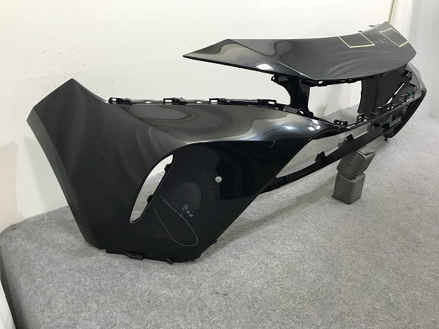 ハリアー 80系/MXUA80/MXUA85/AXUH80/AXUH85/AXUP85 純正 フロント バンパー 52119-488301 プレシャスブラックパール 219 トヨタ(137723)