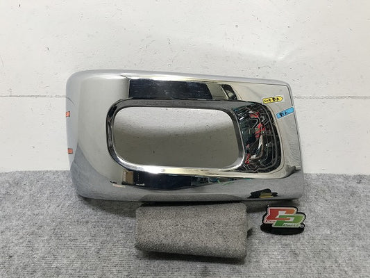 キャンター 8代目 FBA/FEA・B・C系/標準 純正 右 フロント コーナーパネル/カバー QZ0567122/32 QZ0304002/12 メッキ 三菱ふそう(137767)