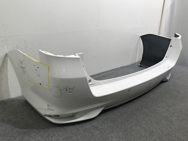 カローラ フィールダー 16系/NZE161G/NZE164G/NKE165G/ZRE162G 純正 後期 リア バンパー 52159-13300/20 スーパーホワイトII 040(137781)