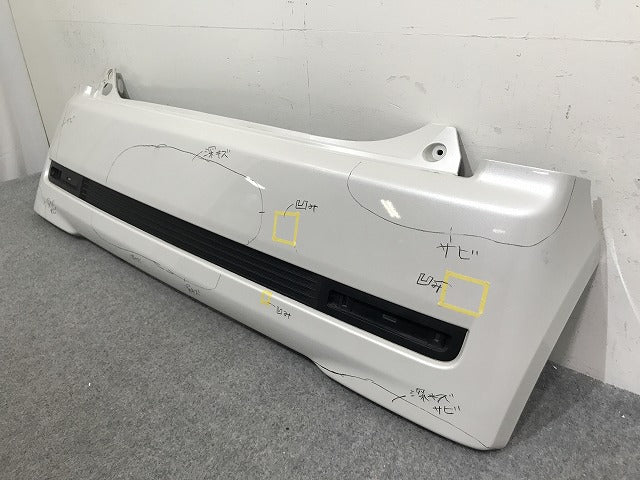 ムーヴ カスタム L175S/L185S 純正 リア バンパー 52159-B2290 パールホワイトIII W24 ダイハツ(137793)