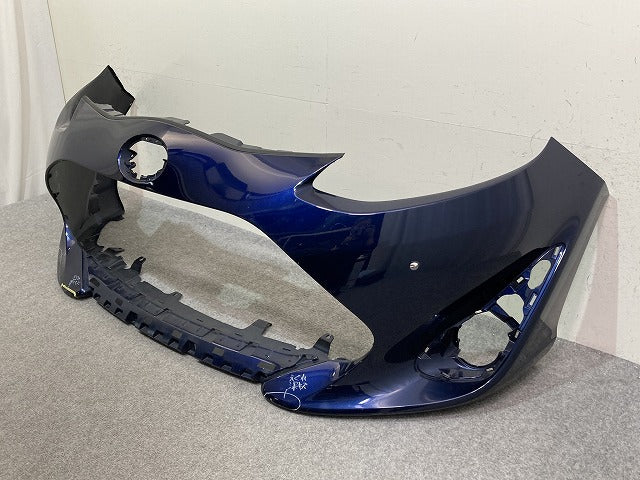 アクア/AQUA NHP10 純正 後期 フロント バンパー 52119-52A60/B60 ダークブルーマイカメタリック 8W7 トヨタ(137847)
