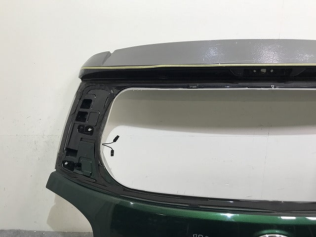 パッソモーダ M700A/M710A 純正 リアゲート/内張り付 67149-B1150 67005-B1600-B0 ブラックマイカ × ダークエメラルド XE3 トヨタ(137861)