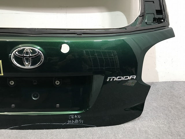 パッソモーダ M700A/M710A 純正 リアゲート/内張り付 67149-B1150 67005-B1600-B0 ブラックマイカ × ダークエメラルド XE3 トヨタ(137861)