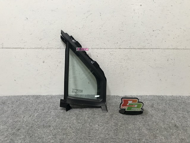 サクラ/SAKURA B6AW 純正 右 Aピラーガラス フロントピラーガラス/小窓ガラス 43R-010982 802A0-7PA1A 日産(137919)