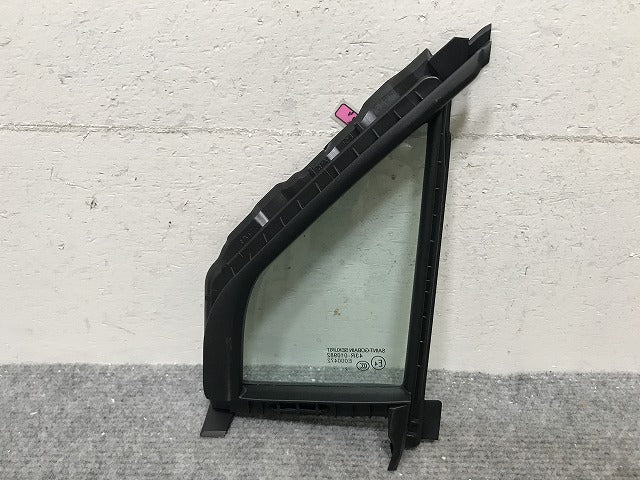 サクラ/SAKURA B6AW 純正 右 Aピラーガラス フロントピラーガラス/小窓ガラス 43R-010982 802A0-7PA1A 日産(137919)