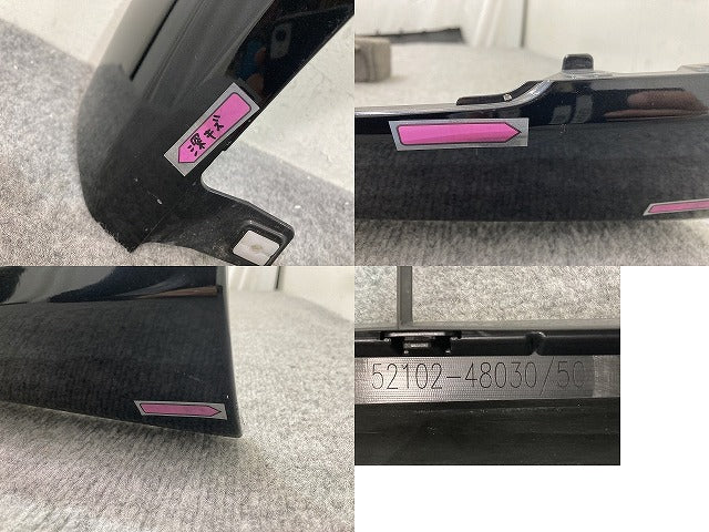 新車外し!RX Fスポーツ 350/500h/TALA15/TALH17 純正 フロント スポイラー 52102-48030/52435-48030 ブラック 223 レクサス(137943)