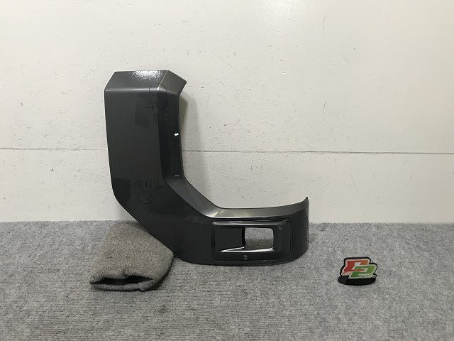 デリカミニ B34A/B35A/B37A/B38A 純正 左 フロント バンパーガーニッシュ 62081 7NL0A ガンメタ 三菱(137948)