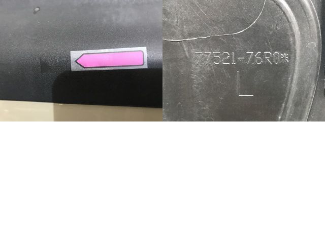 クロスビー/XBEE ハイブリッド MN71S 純正 左 フロント サイドパネル 77521-76R0* キャラバンアイボリーパールメタリック ZYL(137950)