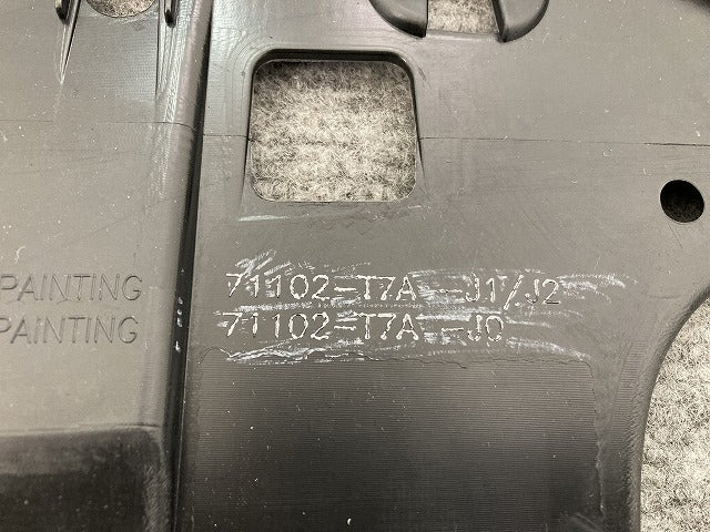 新品!ヴェゼル/VEZEL ハイブリッド RU1/RU2/RU3/RU4 純正 後期 フロント スポイラー 71102-T7A-J1/J2/J0 素地 ホンダ(137976)