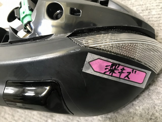 アクア/AQUA MXPK10/MXPK11/MXPK15/MXPK16 純正 左 ドアミラー 13線 カメラ/ウインカー付 TOKAIDENSO 049850/52-287 87940-52L20(138000)