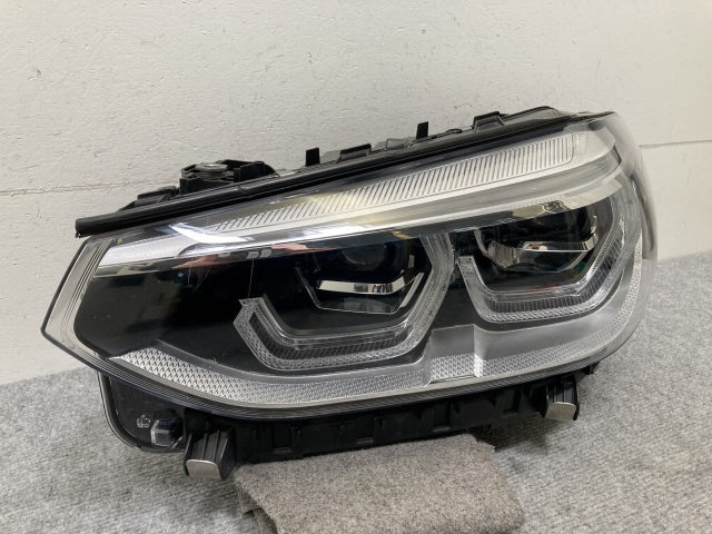 ジャンク!X3/X4 G01/G02 純正 前期 左 ヘッドライト/ランプ LED 8739655-03 BMW(138025)