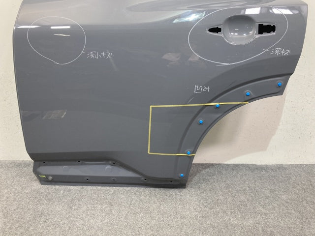 エクストレイル/X-TRAIL T33/SNT33 純正 左 リア ドア バイザー付 ステルスグレー KBY 日産(138054)