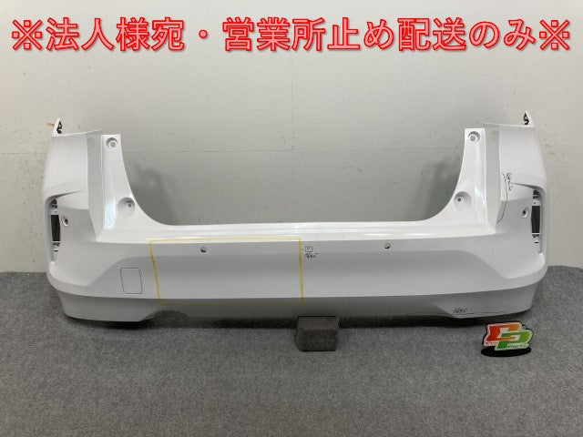 オーラ/AURA FE13/FSNE13 純正 リア バンパー 85022 6XL0H ピュアホワイトパール QAC 日産(138143)