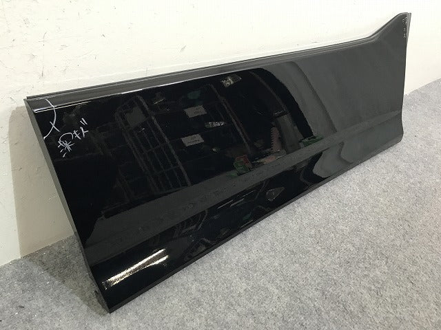ヴォクシー/ノア Si/ZS 80系/ZRR80W/ZRR85W HV/ZWR80W 純正 右 フロント ドア サイドパネル 76903-28160/76913-28130 ブラック 202(138195)