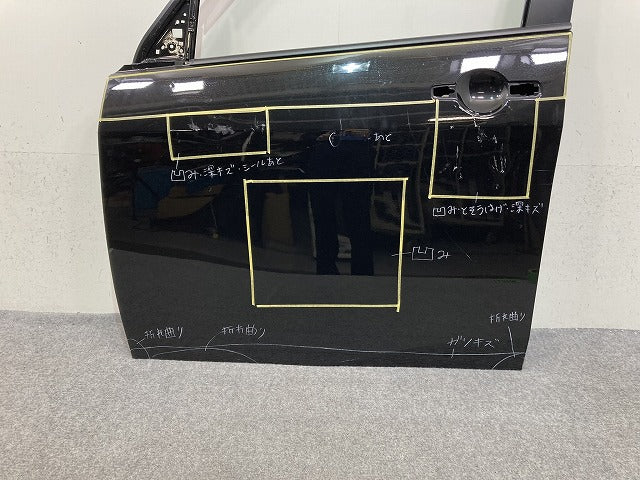 セレナ X/XV/C28/NC28 e-POWER/GC28 純正 左 フロント ドア バイザー付 ダイヤモンドブラック G41 日産(138218)