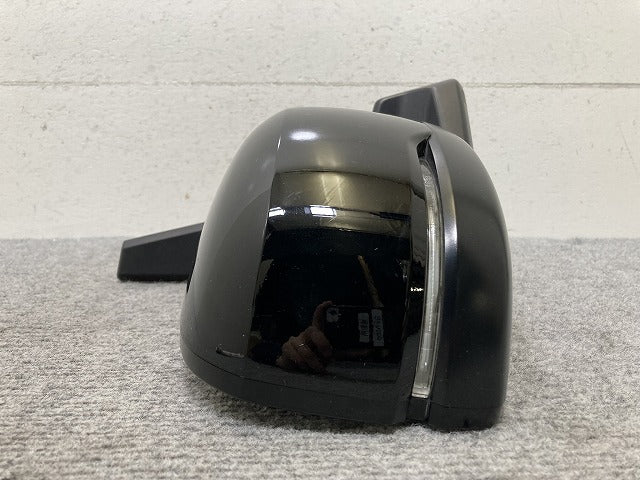 N-BOX/NBOX Nボックス JF3/JF4 純正 右 ドアミラー 7線 ウインカー付 KT25 A クリスタルブラックパール NH731P ホンダ(138236)