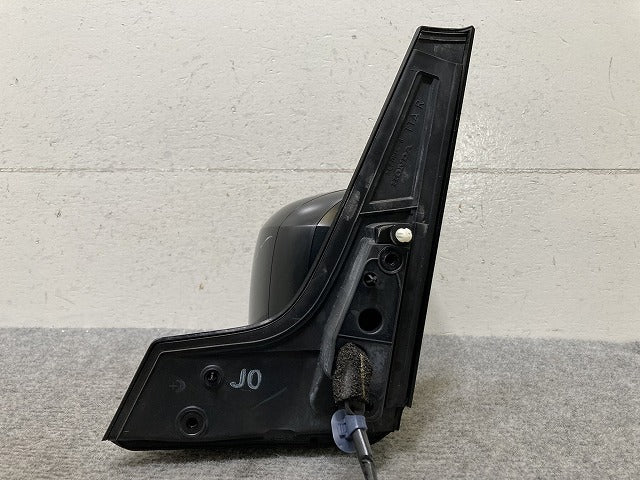 N-BOX/NBOX Nボックス JF3/JF4 純正 右 ドアミラー 7線 ウインカー付 KT25 A クリスタルブラックパール NH731P ホンダ(138236)