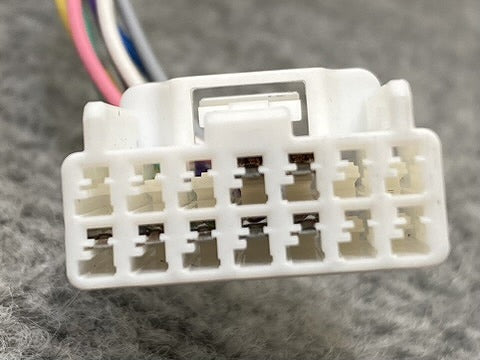 N-BOX/NBOX Nボックス JF3/JF4 純正 右 ドアミラー 7線 ウインカー付 KT25 A クリスタルブラックパール NH731P ホンダ(138236)