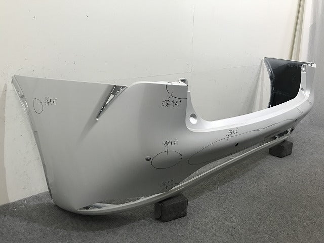 プリウス 60系/ZVW60/ZVW65/MXWH60/MXWH65/MXWH61 純正 リア バンパー 52159 47230 プラチナホワイトパールマイカ 089 トヨタ(138244)