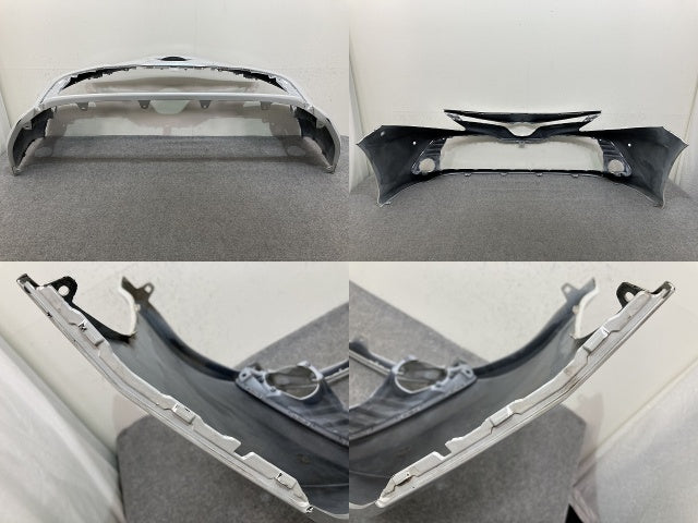 カムリ G/X ハイブリッド 70系/AXVH70/AXVH75 純正 前期 フロント バンパー 52119-33A50 プラチナホワイトパールマイカ 089 トヨタ(138272)