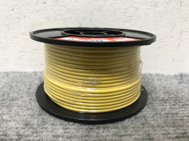 新品!自動車用低圧電線 AV線 0.75SQ 30m イエロー(138298)