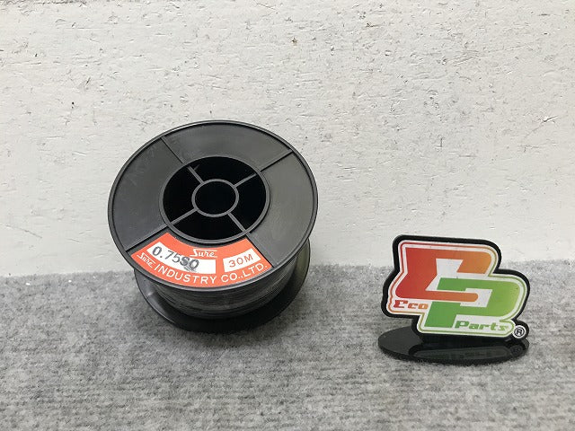 新品!自動車用低圧電線 AV線 0.75SQ 30m ブラック(138299)
