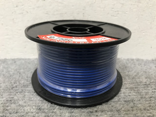 新品!自動車用低圧電線 AV線 0.75SQ 30m ブルー(138301)