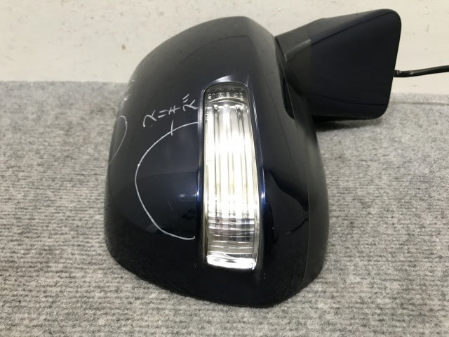 ヴォクシー/ノア 70系/ZRR70G/ZRR75G/ZRR70W/ZRR75W 純正 右 ドアミラー 7線 ウインカー付 Murakami 8406/52-158 ダークブルー 8S6(138334)