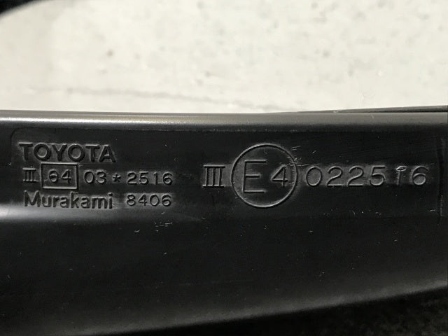 ヴォクシー/ノア 70系/ZRR70G/ZRR75G/ZRR70W/ZRR75W 純正 右 ドアミラー 7線 ウインカー付 Murakami 8406/52-158 ダークブルー 8S6(138334)