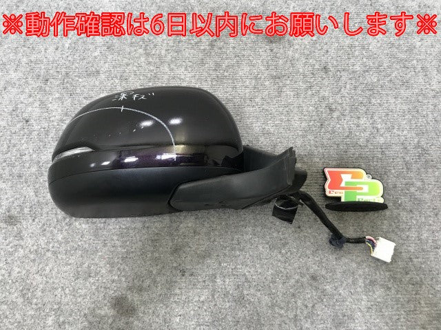 N-WGN/NWGN/Nワゴン JH1/JH2 純正 右 ドアミラー 9線 ウインカー付 KT 17 プレミアムブルームーンパール B589P ホンダ(138338)
