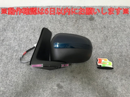 タント/シフォン LA650S/LA660S LA650F/LA660F 純正 左 ドアミラー 7線 87940-B2S70-01 レーザーブルークリスタルシャイン B82(138372)