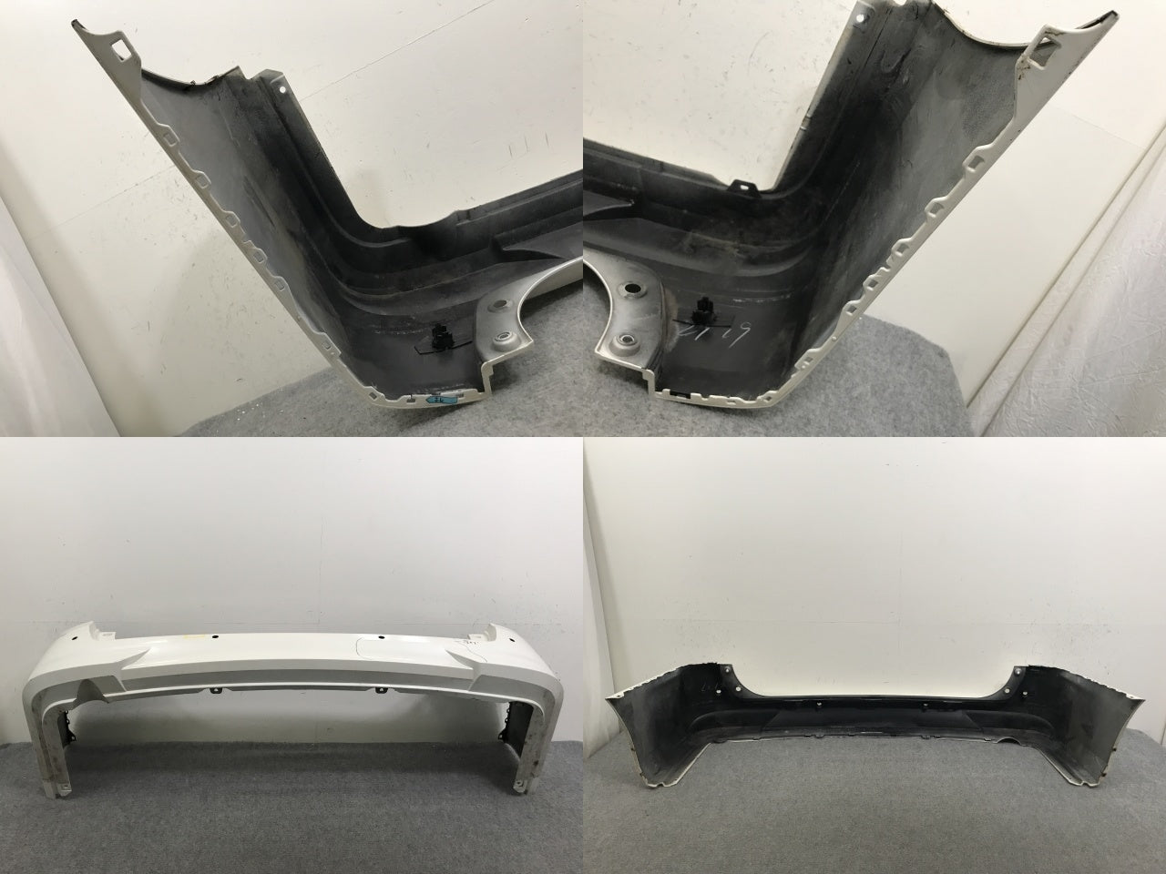 セレナ S/X/G/XV C27/GC27/GNC27 e-POWER/HC27 純正 前期 リア バンパー 85022 5TA0H ブリリアントホワイトパール QAB 日産(138380)