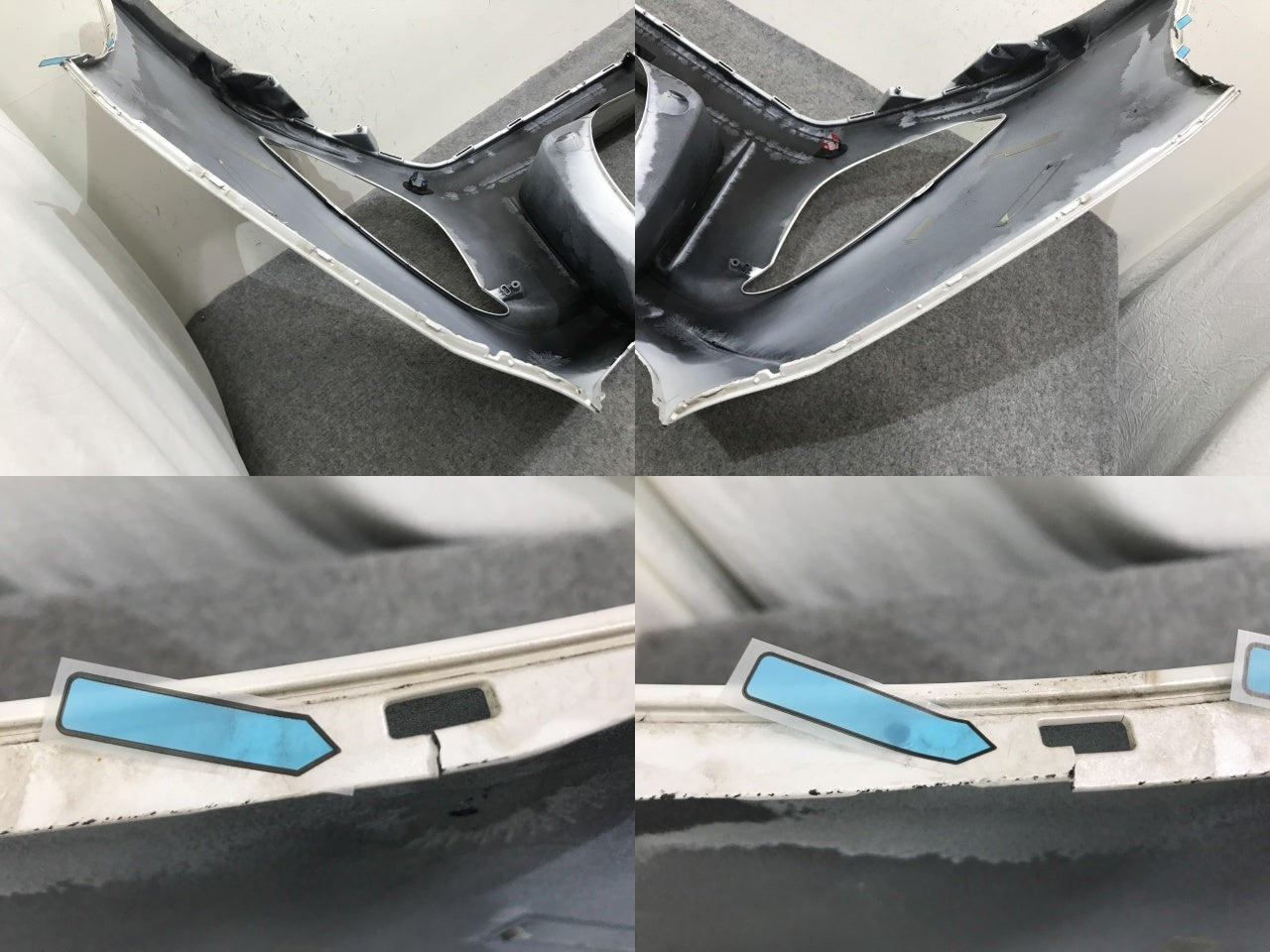 プリウス PHV ZVW52 純正 リア バンパー 52159-47210 プラチナホワイトパールマイカ 089 トヨタ(138381)