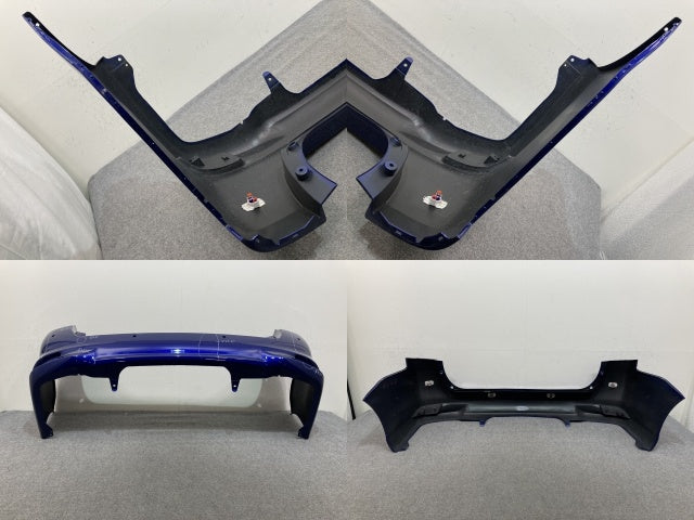 カローラ フィールダー 16系/NZE161G/NZE164G/NKE165G/ZRE162G 純正 後期 リア バンパー 52159-13300 ダークブルーマイカ 8W7(138468)