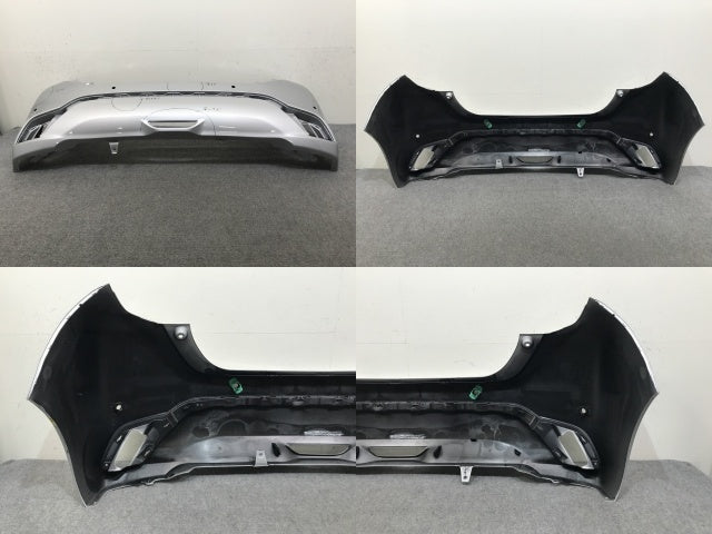 アクア/AQUA MXPK10/MXPK11/MXPK15/MXPK16 純正 リア バンパー 52159-52C20 シルバーメタリック 1F7 トヨタ(138469)