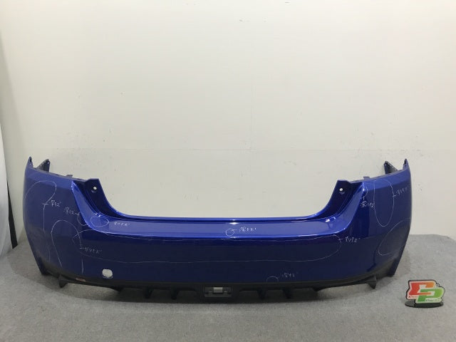 WRX STI VAB 純正 後期 リア バンパー 57704VA022 WRブルーパール K7X スバル(138474)
