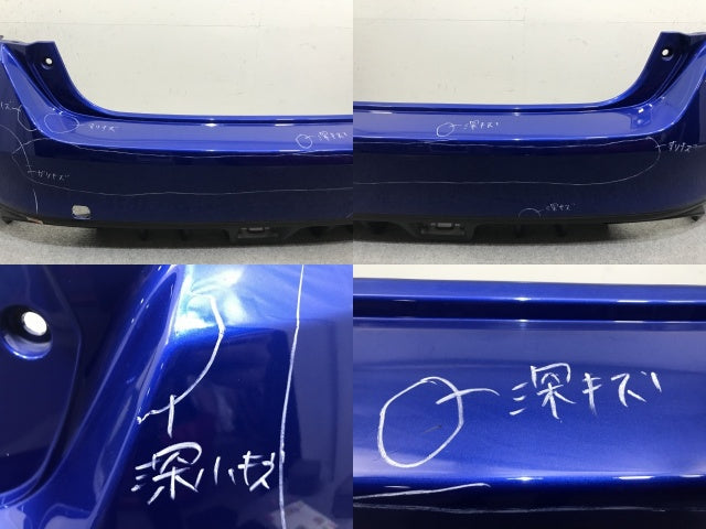 WRX STI VAB 純正 後期 リア バンパー 57704VA022 WRブルーパール K7X スバル(138474)