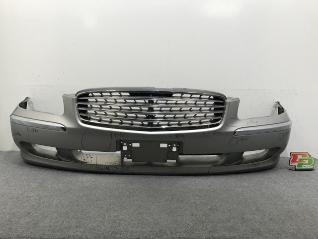 シーマ F50/GF50/GNF50/HF50 純正 前期 フロント バンパー グリル付 62022 AR042 シルバー メタリック 日産(138491)