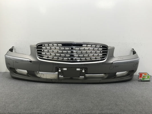 シーマ F50/GF50/GNF50/HF50 純正 前期 フロント バンパー グリル付 62022 AR042 シルバー メタリック 日産(138491)